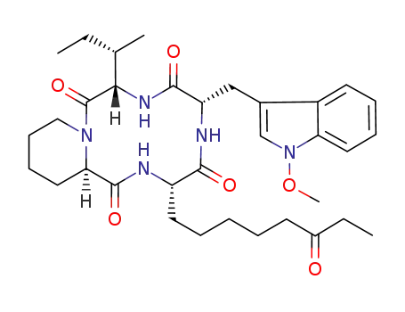 Molecular Structure of 183506-66-3 (APICIDIN)