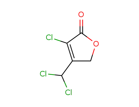 Molecular Structure of 122551-89-7 (3-CHLORO-4-(DICHLOROMETHYL)-2(5H)-FURANONE)