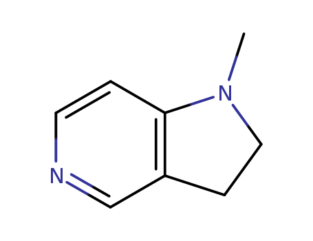 1H-Pyrrolo[3,2-c]pyridine,2,3-dihydro-1-methyl-
