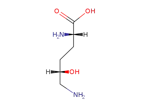 (2S,5S)-2,6-diamino-5-hydroxyhexanoic acid