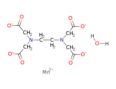 Mn(ethylenediaminetetraacetate)(OH<sub>2</sub>)<sup>(2-)</sup>