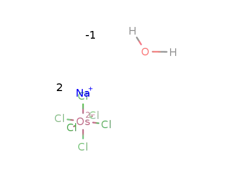 Molecular Structure of 1307-81-9 (SODIUM HEXACHLOROOSMIATE(IV))