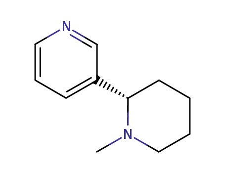 Piperidine, 1-methyl-2-(3-pyridyl)-