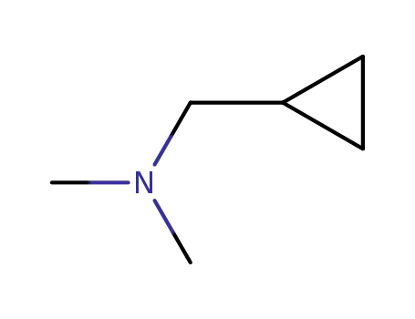 Molecular Structure of 58862-95-6 (Cyclopropanemethanamine, N,N-dimethyl-)