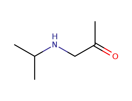 Molecular Structure of 763025-68-9 (2-Propanone, 1-[(1-methylethyl)amino]- (9CI))