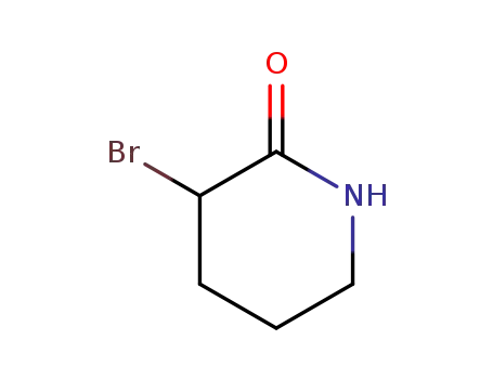 Molecular Structure of 34433-86-8 (3-bromopiperidin-2-one)