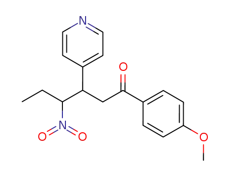 4'-Methoxy-4-nitro-3-(4-pyridyl)hexanophenon