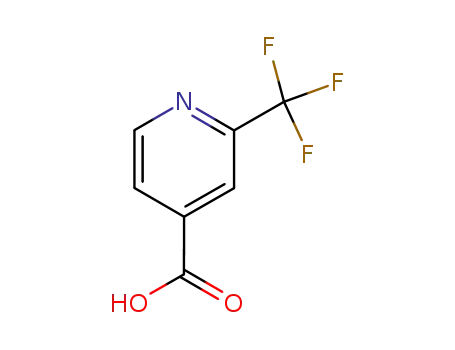 Molecular Structure of 131747-41-6 (2-(Trifluoromethyl)isonicotinic acid)