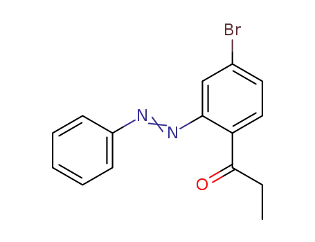 1-(4-Bromo-2-phenylazo-phenyl)-propan-1-one