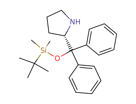 Pyrrolidine, 2-[[[(1,1-dimethylethyl)dimethylsilyl]oxy]diphenylmethyl]-,
(2S)-