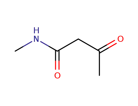 Molecular Structure of 20306-75-6 (N-Methylacetoacetamide)
