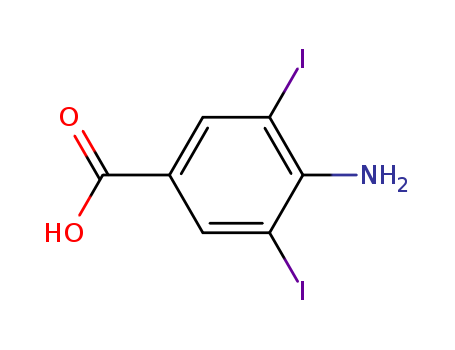 4-Amino-3,5-diiodobenzoic acid cas  2122-61-4