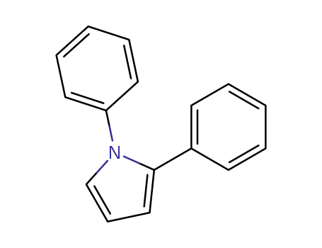 Molecular Structure of 837-56-9 (1H-Pyrrole, 1,2-diphenyl-)