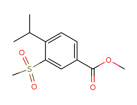 Methyl 4-isopropyl-3-(methylsulfonyl)benzoate