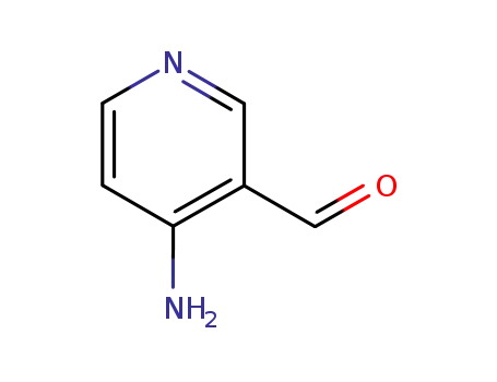 Molecular Structure of 42373-30-8 (4-AMINO-3-FORMYLPYRIDINE)