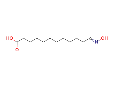 Molecular Structure of 91694-67-6 (12-oxododecanoic acid oxime)