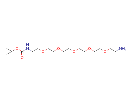 19-Amino-5,8,11,14,17-pentaoxa-2-azanonadecanoic acid 1,1-dimethylethyl ester