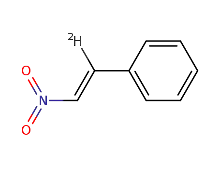 Molecular Structure of 113436-59-2 ((E)-(1-deuterio-2-nitroethenyl)benzene)