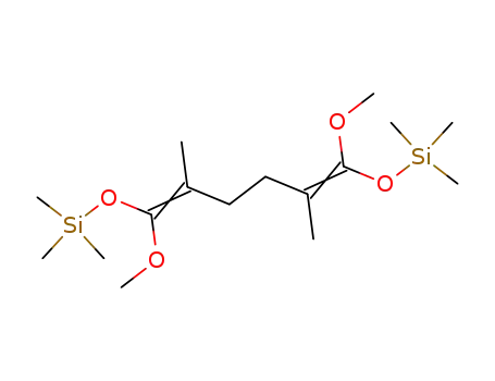 Molecular Structure of 56920-00-4 (3,10-Dioxa-2,11-disiladodeca-4,8-diene,
4,9-dimethoxy-2,2,5,8,11,11-hexamethyl-)