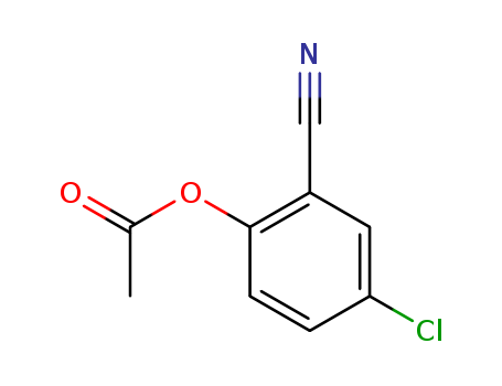 2-(Acetyloxy)-5-chlorobenzonitrile cas no. 198902-28-2 98%