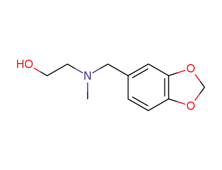 Molecular Structure of 91247-76-6 (2-(methyl-piperonyl-amino)-ethanol)