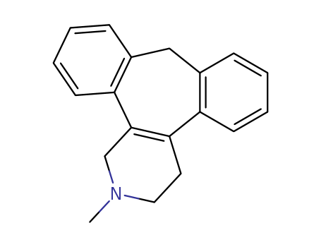1H-Dibenzo[3,4:6,7]cyclohepta[1,2-c]pyridine,2,3,4,9-tetrahydro-2-methyl-