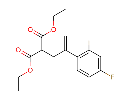 2-(2,4-디플루오로페닐)-2-프로페닐-프로판디오산 디에틸 에스테르
