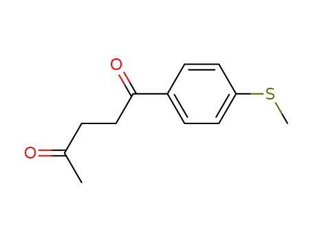 Molecular Structure of 189501-33-5 (1-[4-(METHYLSULFANYL)PHENYL]-1,4-PENTANEDIONE)