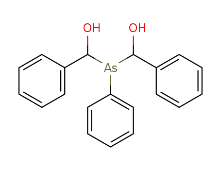 Molecular Structure of 871880-12-5 (bis-(α-hydroxy-benzyl)-phenyl-arsine)