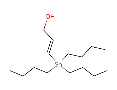 Molecular Structure of 74141-12-1 (2-Propen-1-ol, 3-(tributylstannyl)-, (E)-)