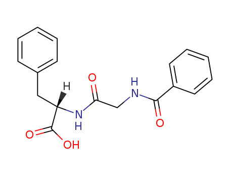 L-Phenylalanine,N-benzoylglycyl- cas  744-59-2