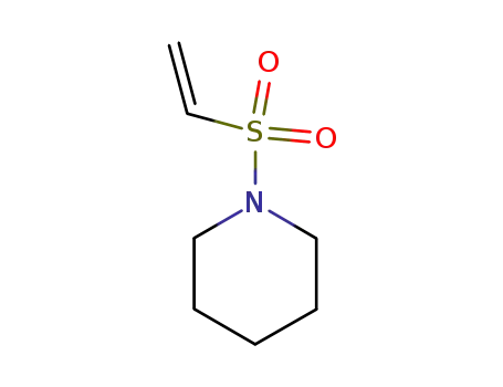 Molecular Structure of 66089-45-0 (1-ethenesulfonyl-piperidine)