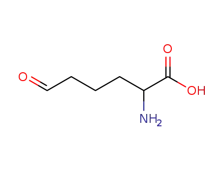 Molecular Structure of 1962-83-0 (L-2-AMINOADIPATE 6-SEMIALDEHYDE)