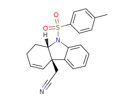 (4aS,9aS)-4a-cyanomethyl-9-(4-methylbenzenesulfonyl)-2,4a,9,9a-tetrahydro-1H-carbazole