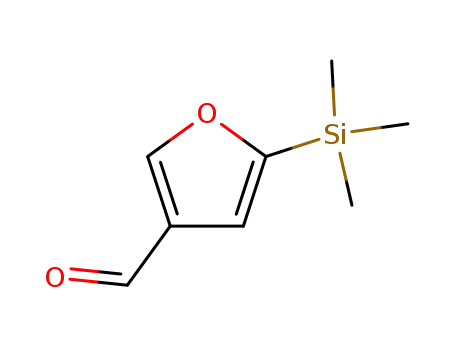 3-Furancarboxaldehyde, 5-(trimethylsilyl)-