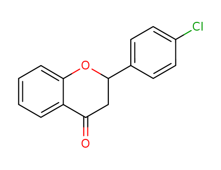 4H-1-Benzopyran-4-one,2-(4-chlorophenyl)-2,3-dihydro- cas  3034-10-4