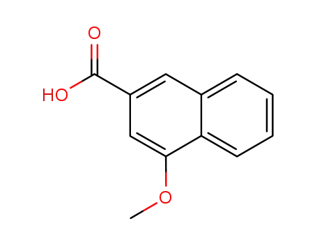 Molecular Structure of 5773-93-3 (2-Naphthalenecarboxylic acid, 4-methoxy-)