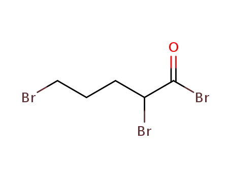 Pentanoyl bromide, 2,5-dibromo-