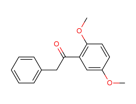 Molecular Structure of 76246-92-9 (Ethanone, 1-(2,5-dimethoxyphenyl)-2-phenyl-)