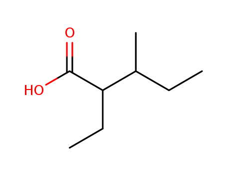 Pentanoic acid,2-ethyl-3-methyl-