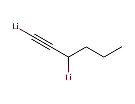 1,3-dilithiohex-1-yne