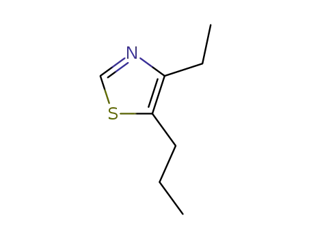 Molecular Structure of 57246-61-4 (4-ethyl-5-propylthiazole)