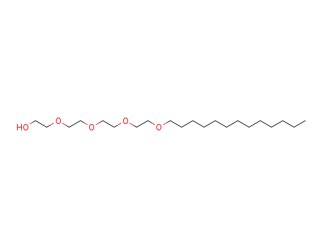 Molecular Structure of 930-08-5 (3,6,9,12-Tetraoxapentacosan-1-ol)
