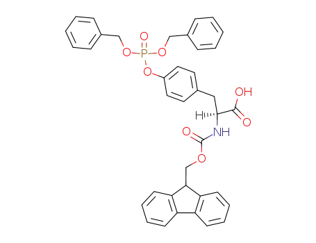 Molecular Structure of 134150-51-9 (FMOC-TYR(PO3BZL2)-OH)