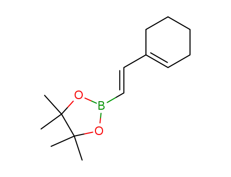 2-[(1E)-2-(1-Cyclohexen-1-yl)ethenyl]-4,4,5,5-tetramethyl-1,3,2-dioxaborolane