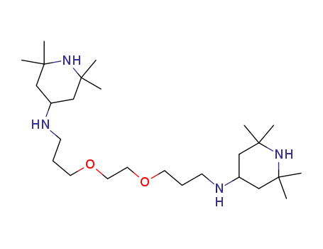 Molecular Structure of 79781-88-7 (N,N'-bis-(2,2,6,6-tetramethyl-4-piperidyl)-4,7-dioxadecane-1,10-diamine)