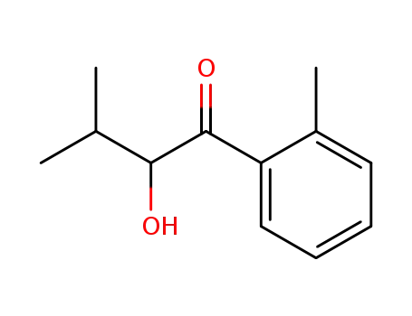 Molecular Structure of 799804-39-0 (1-Butanone, 2-hydroxy-3-methyl-1-(2-methylphenyl)-)