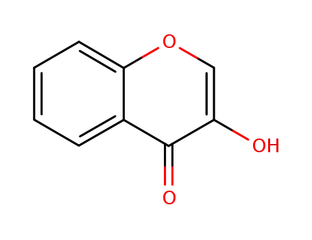 Molecular Structure of 13400-26-5 (4H-1-Benzopyran-4-one, 3-hydroxy-)