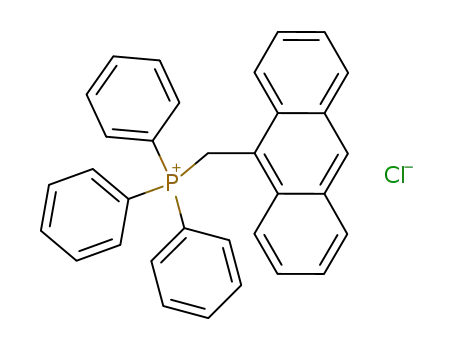 Molecular Structure of 35984-40-8 (Triphenyl-(9-anthracenylmethyl)phosphonium chloride)