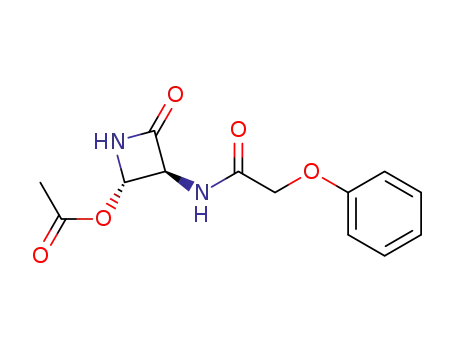 (3S,4S)-4-acetoxy-3-phenoxyacetamido-azetidin-2-one